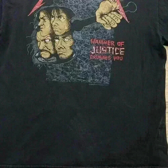 Metallica 1994 …And Justice For All Rare Vintage Grail T-shirt - Picture 7 of 9